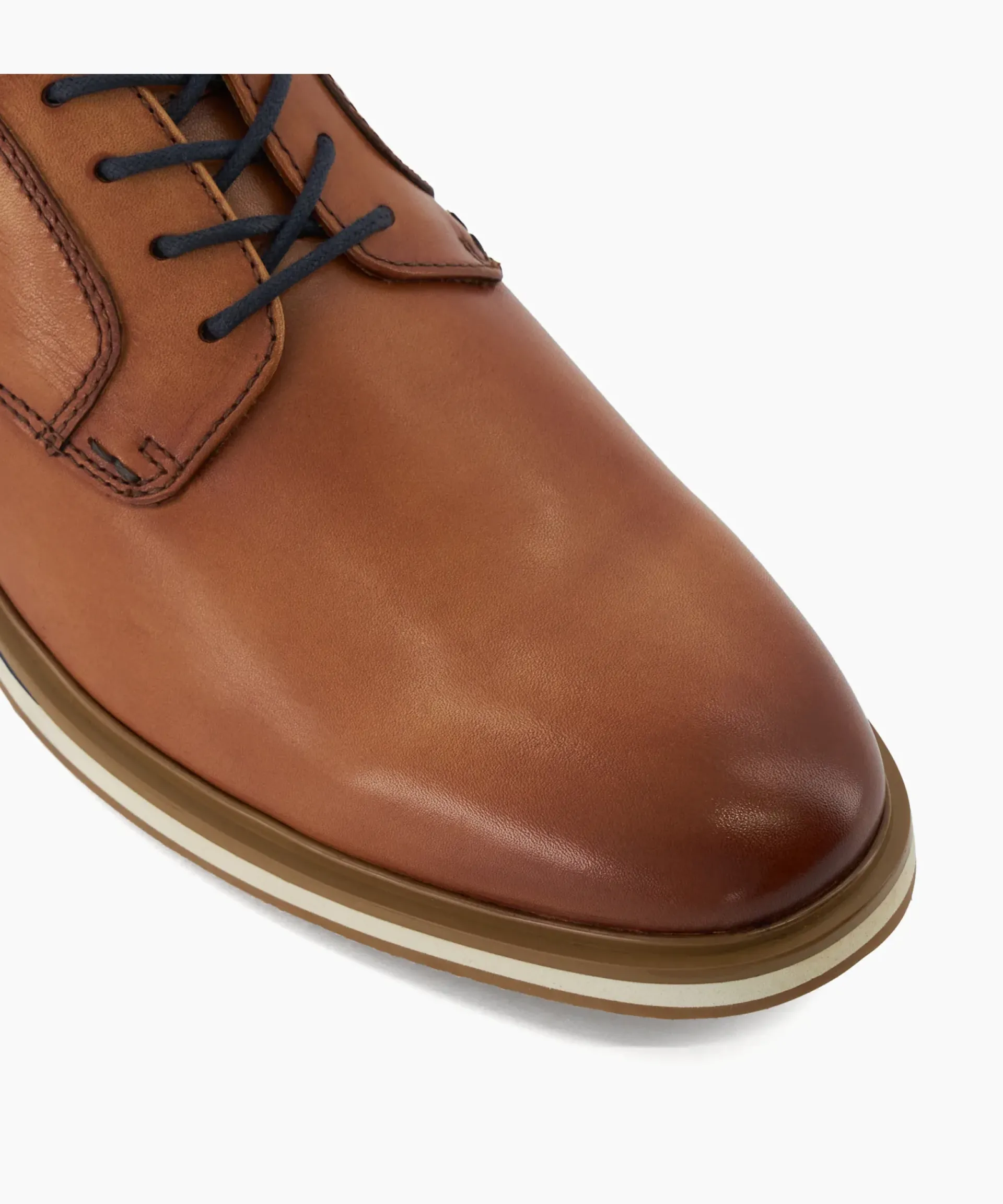 Dune London Casual Shoes>Blaksley - Tan Brown