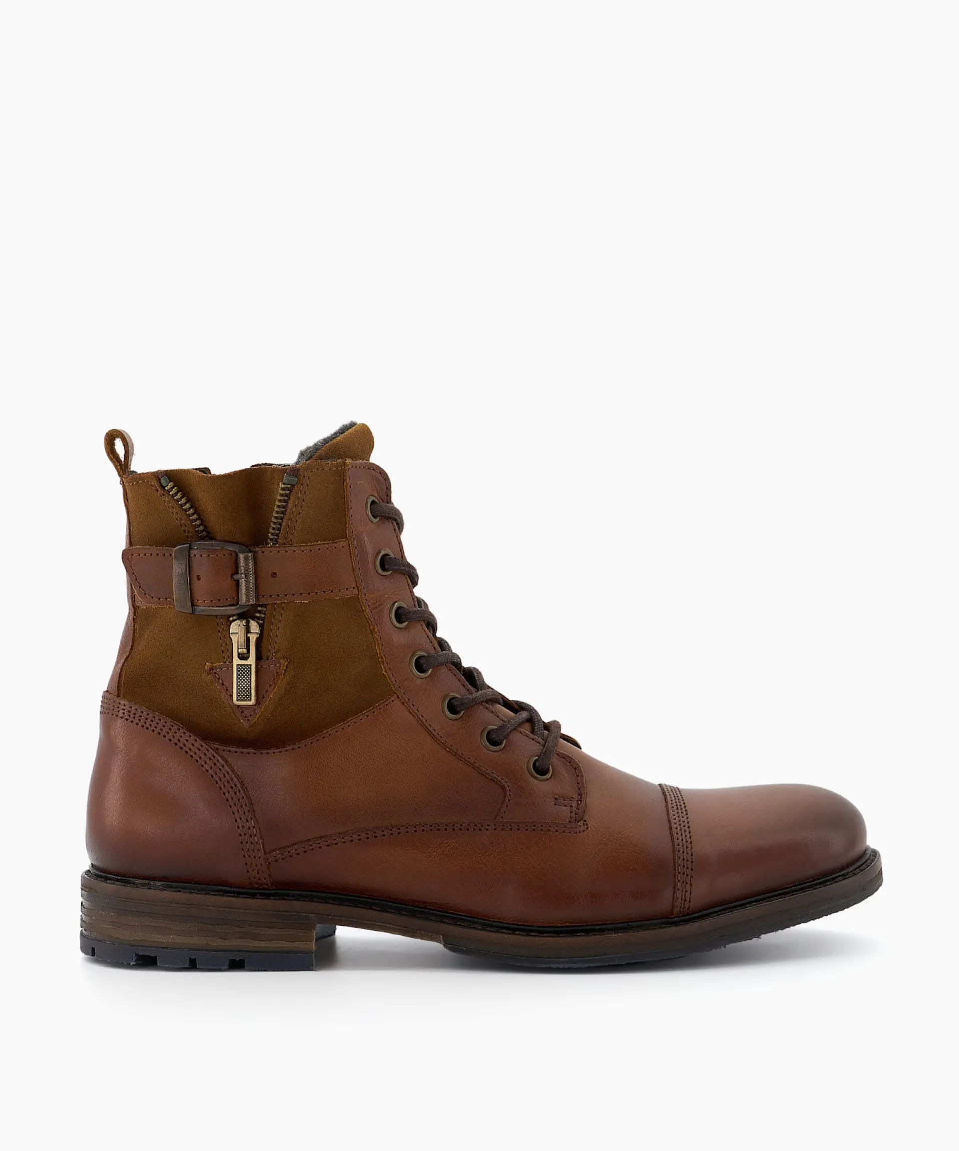 Dune London Casual Boots>Call - Tan Brown