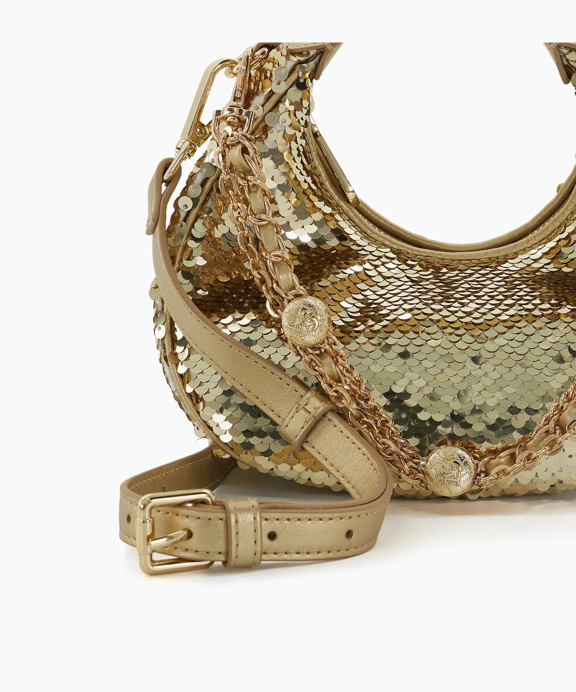 Dune London Handbags>Dressing - Gold Metallic