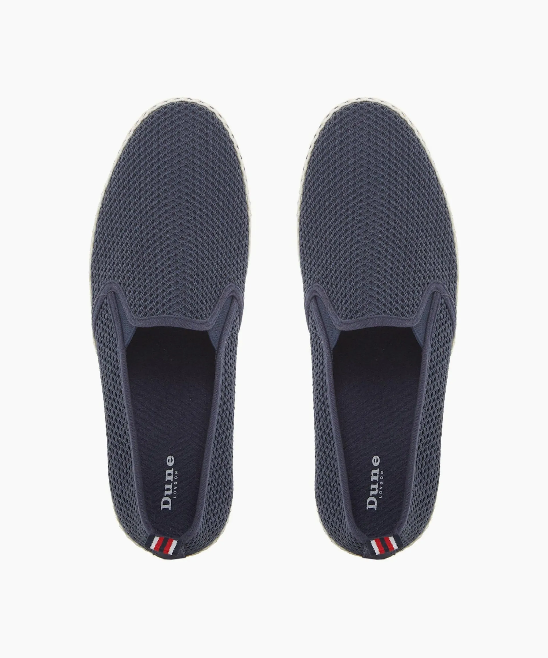 Dune London Casual Shoes>Fin - Navy Blue