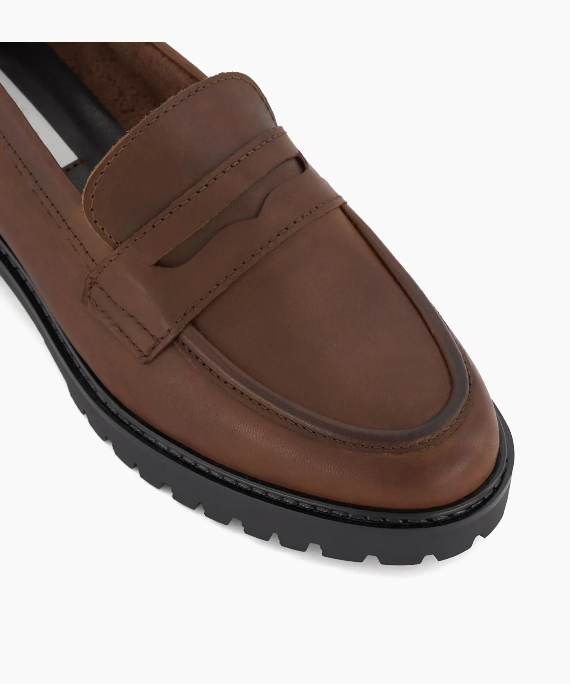 Dune London Loafers>Gild - Brown