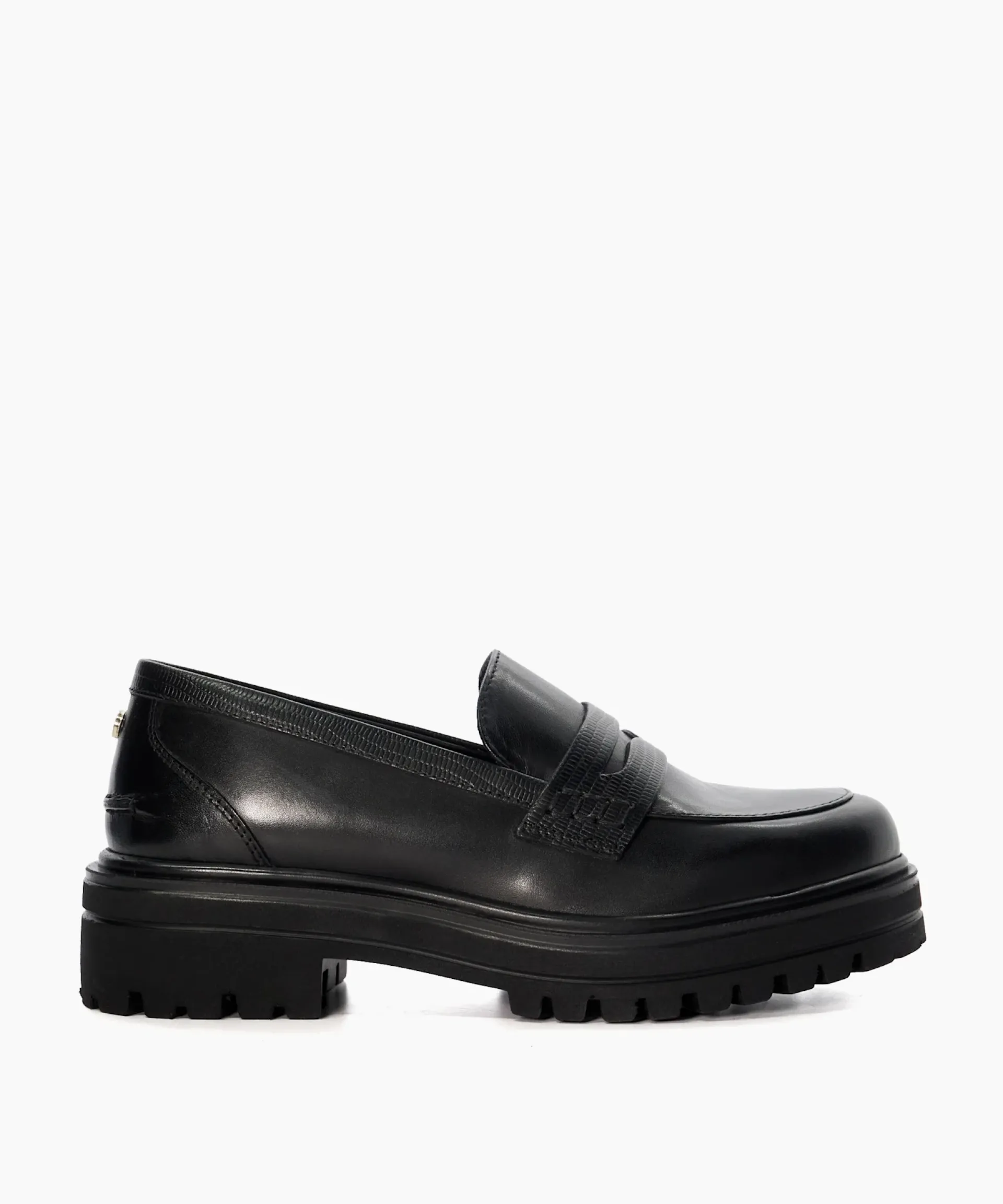 Dune London Loafers>Gliding - Black