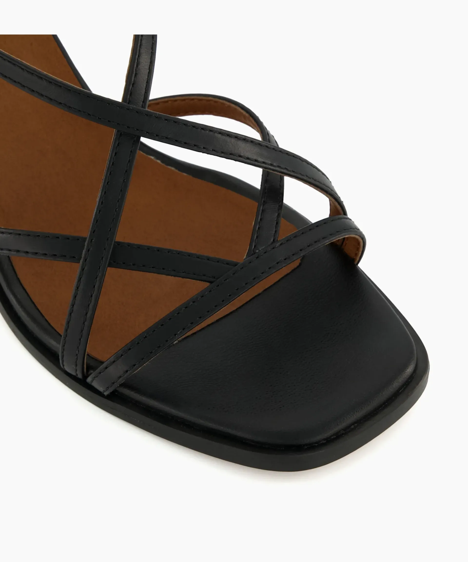 Dune London Block Heeled Sandals>Jacintas - Black