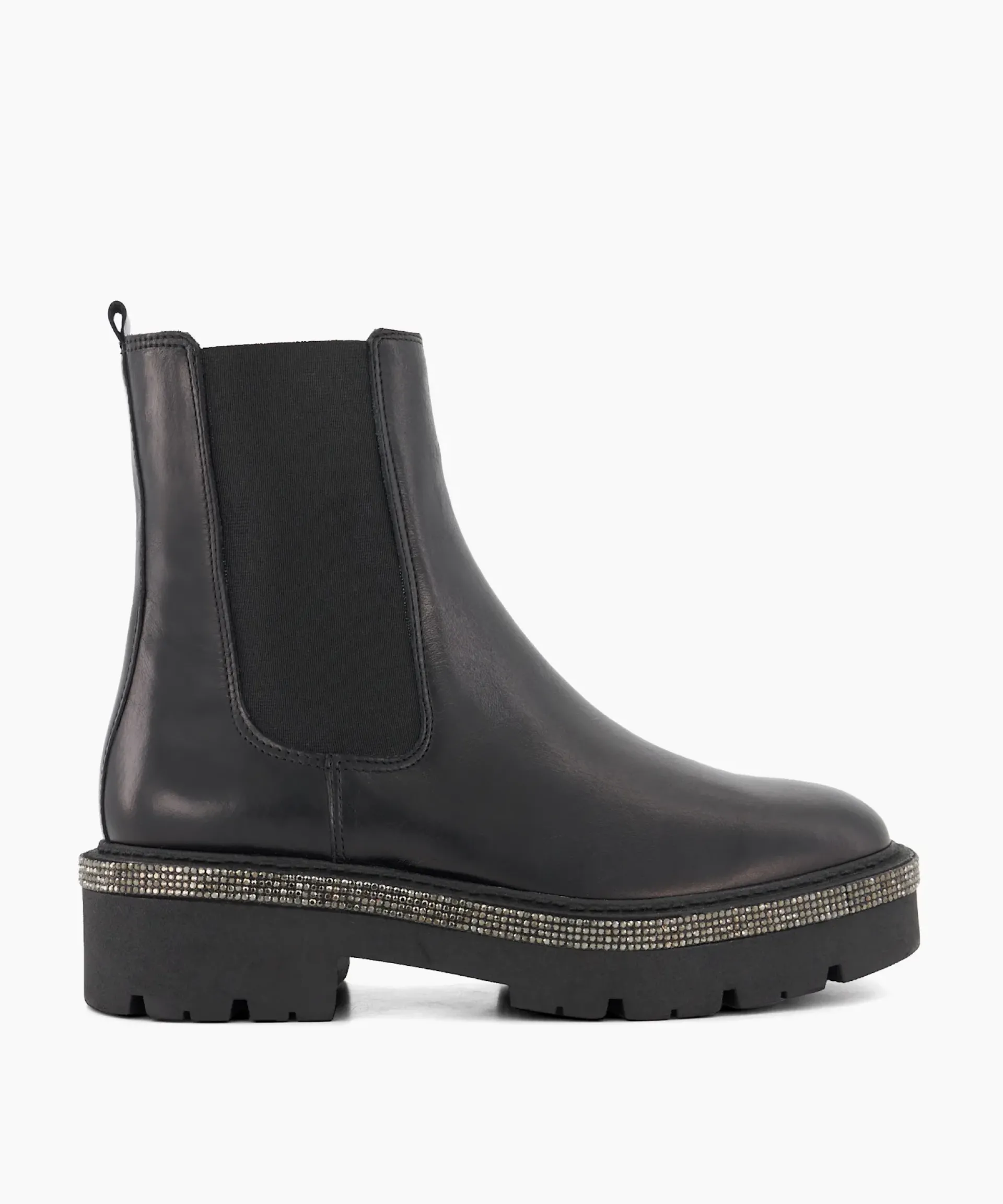 Dune London Chelsea Boots>Panics - Black
