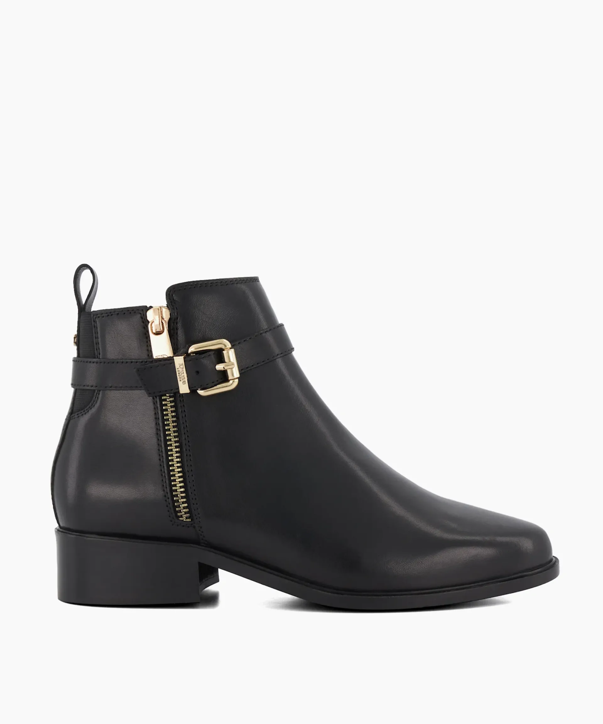 Dune London Black Boots>Pepi - Black