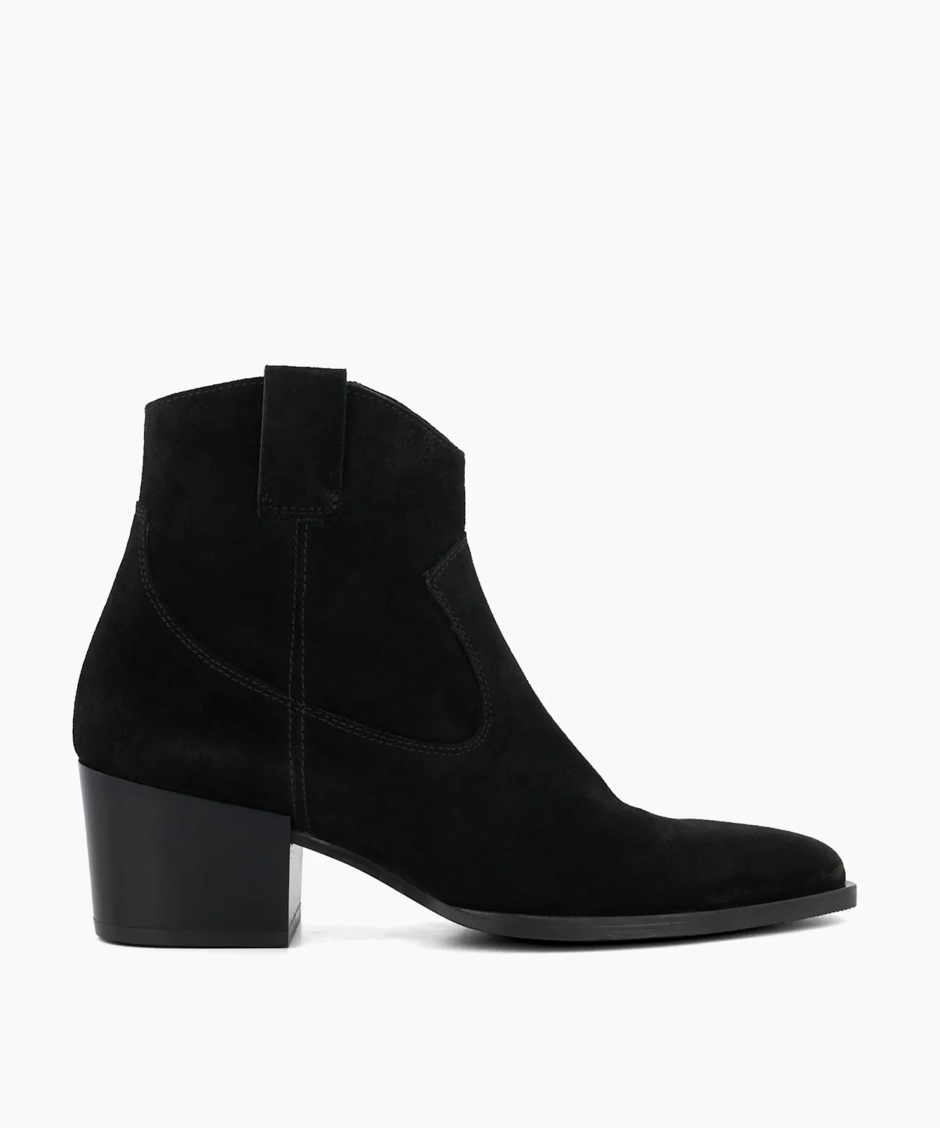 Dune London Western Cowboy Boots>Possible - Black