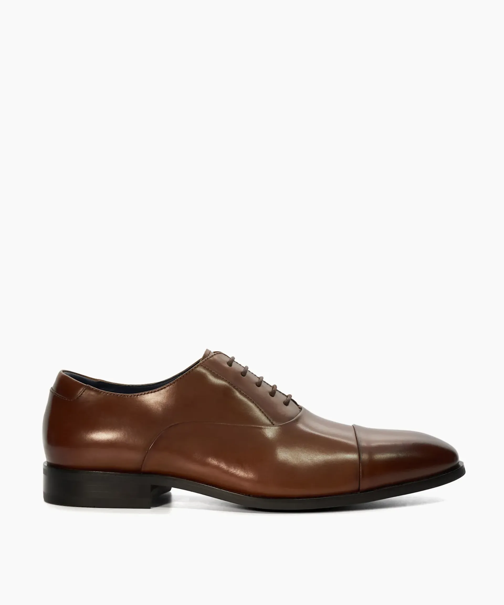 Dune London Smart Shoes>Secrecy - Dark Tan Brown