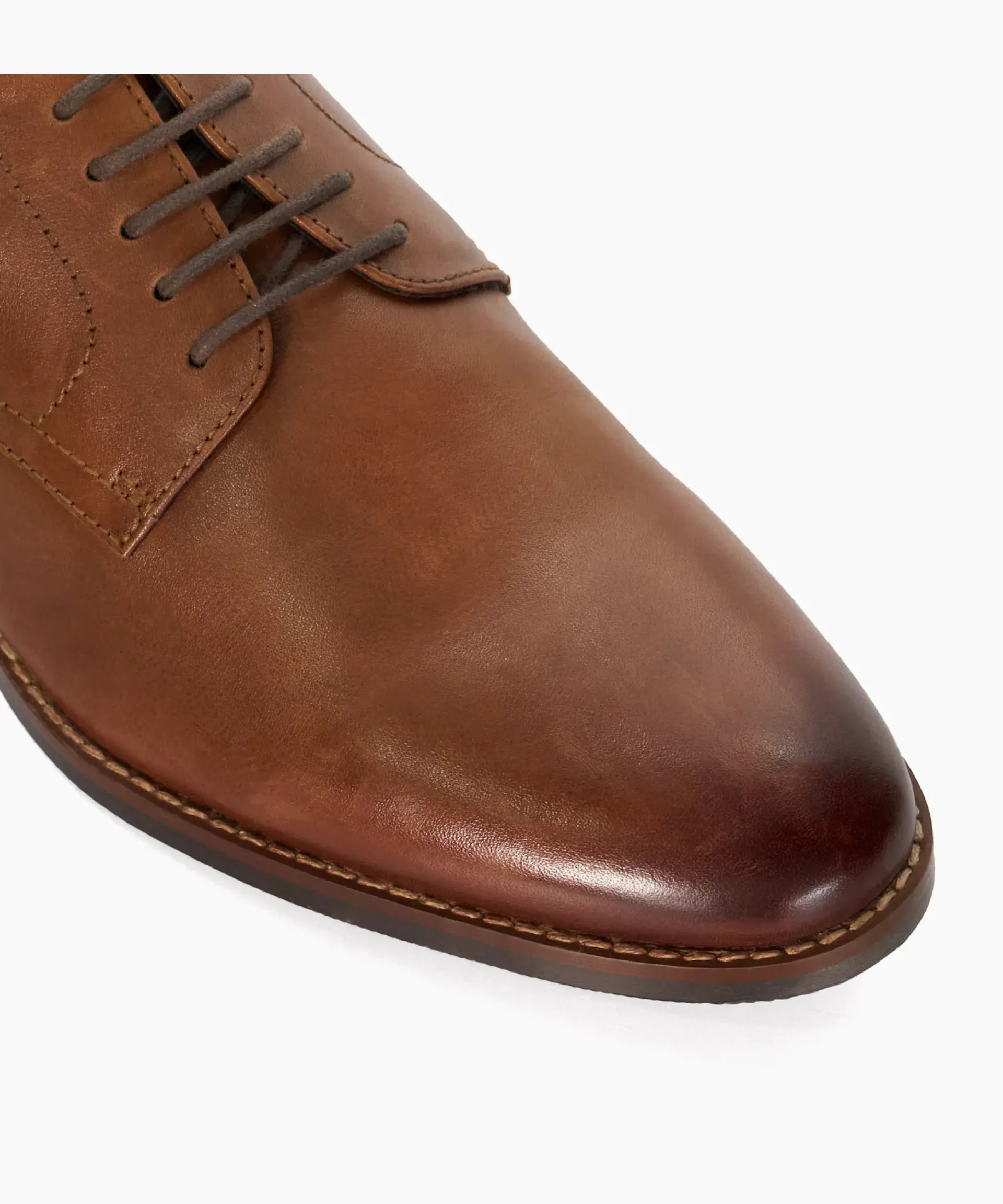Dune London Smart Shoes>Solomon - Tan Brown