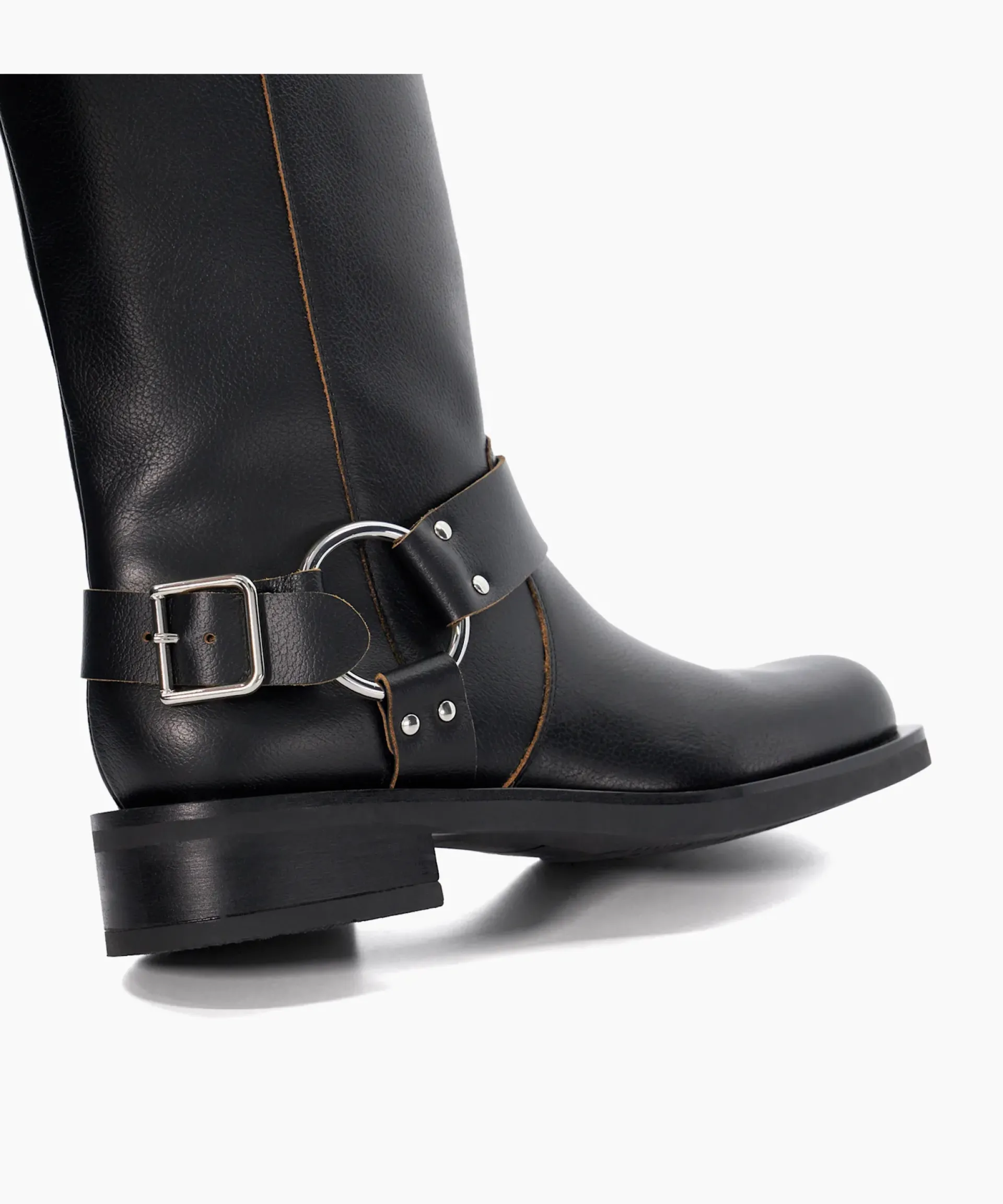 Dune London Biker Boots>Totoe - Black