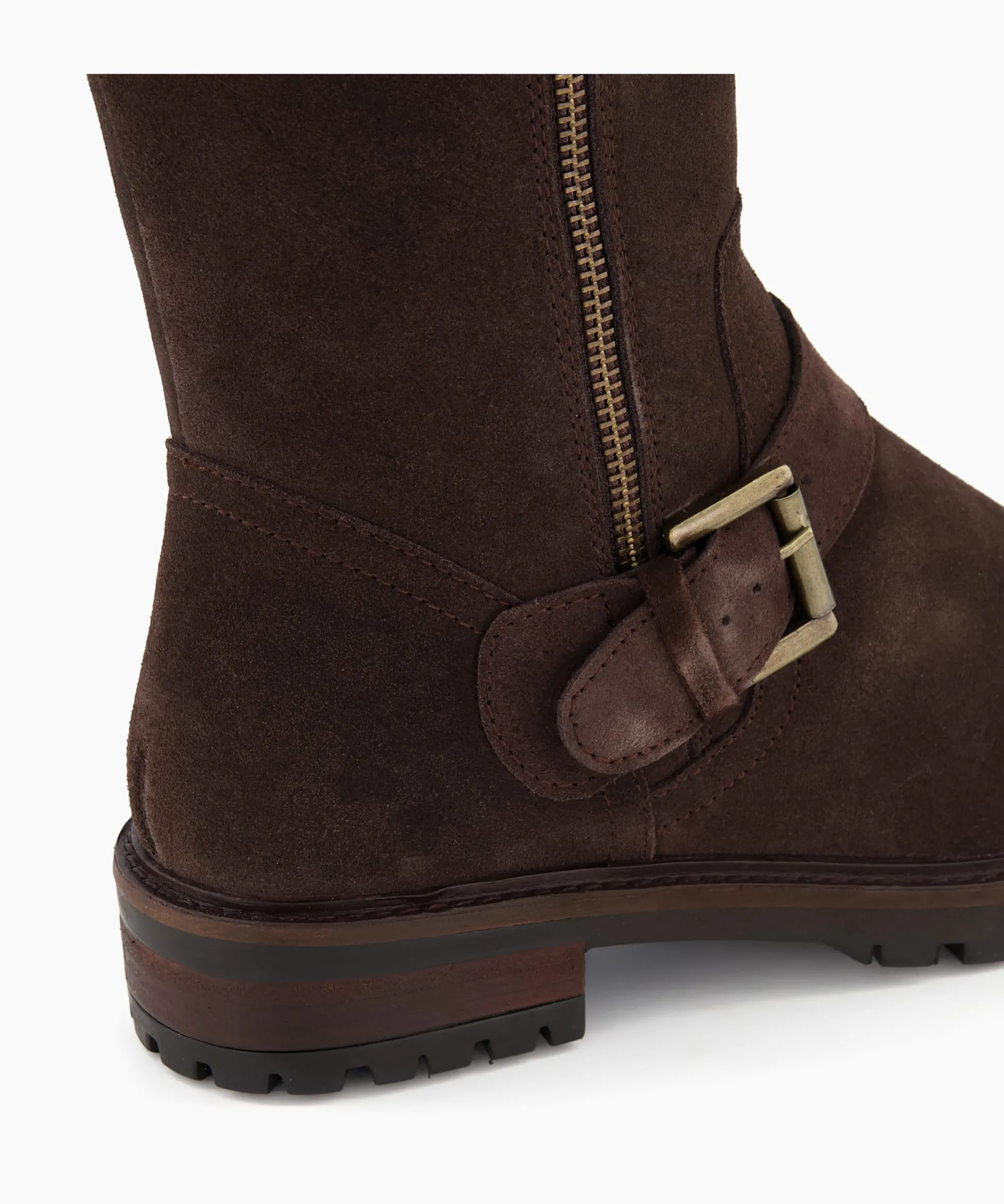 Dune London Knee High Boots>Trafalgar - Brown
